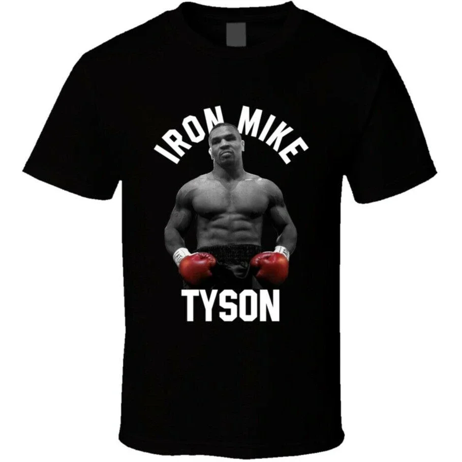 Mike Tyson World Boxing Fight Fan T-Shirt. Premium Cotton Short Sleeve O-Neck Mens T Shirt New S-3XL