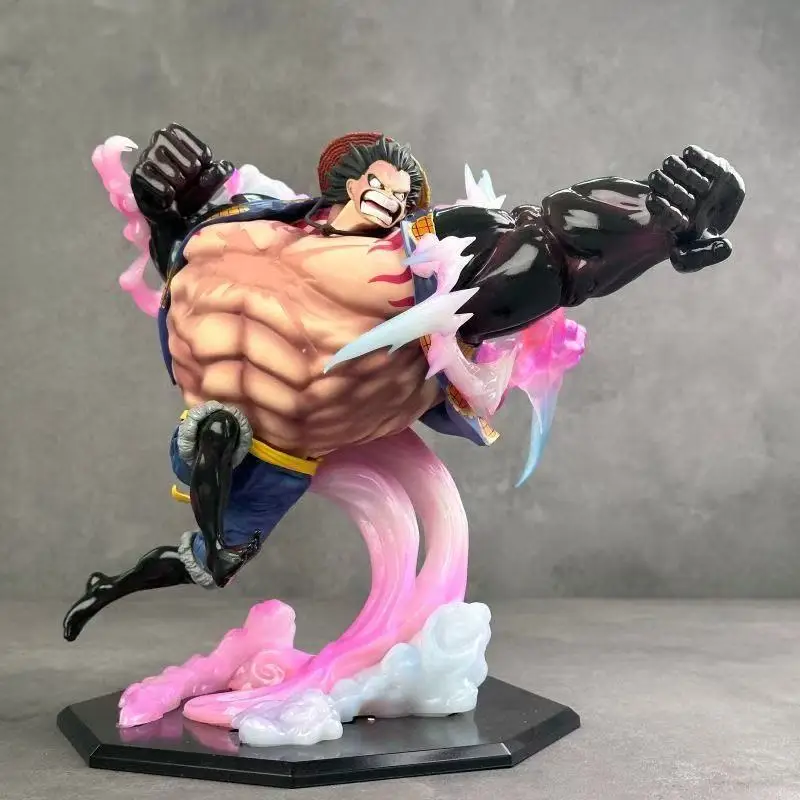 One Piece Anime Figure 25cm Wano Gear 4 Bounce Luffy Pieces Statue Figures Collectible Model Decoration Kids Toy Christmas Gift
