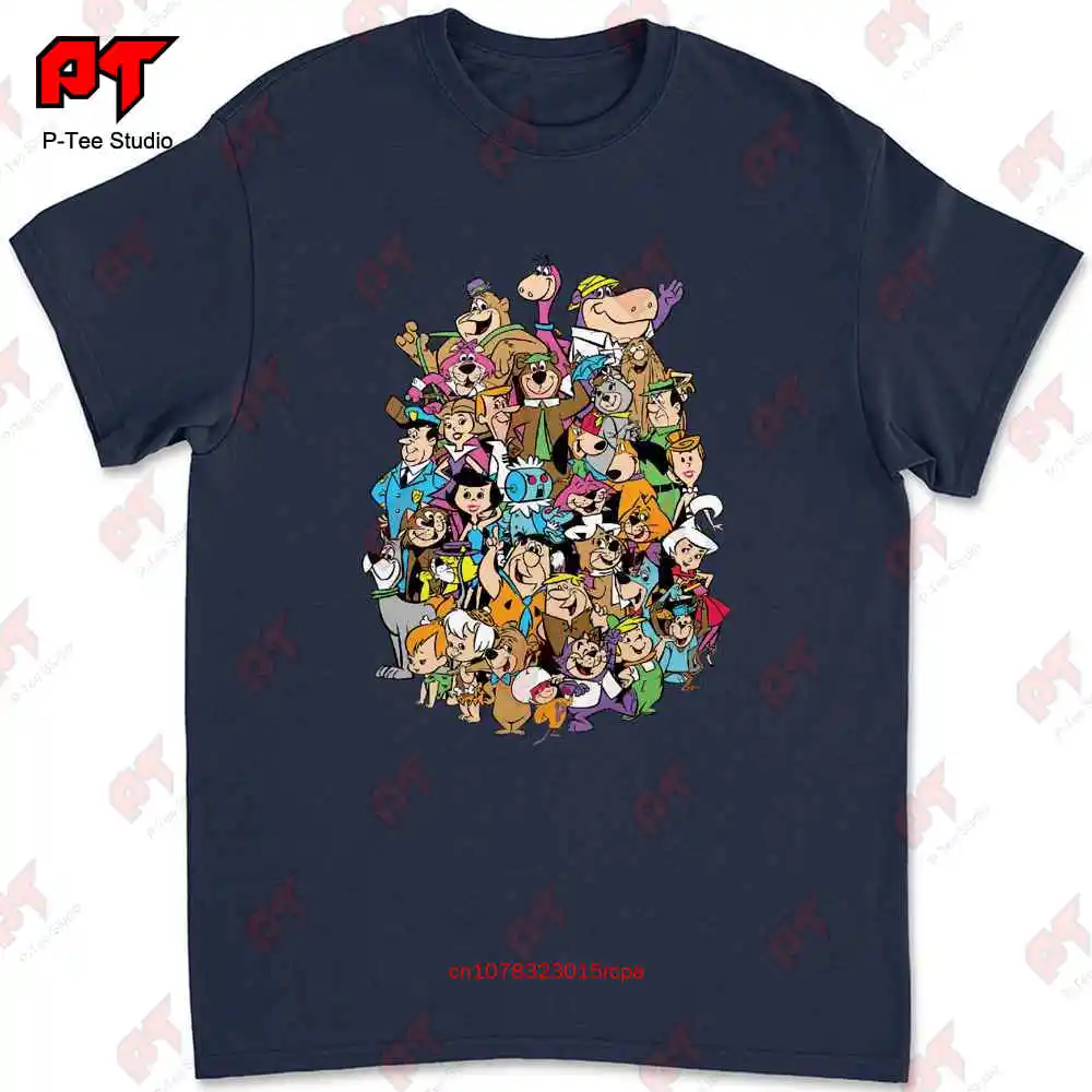 Hanna Barbera Animation Studio Cartoon T-shirt W9O9