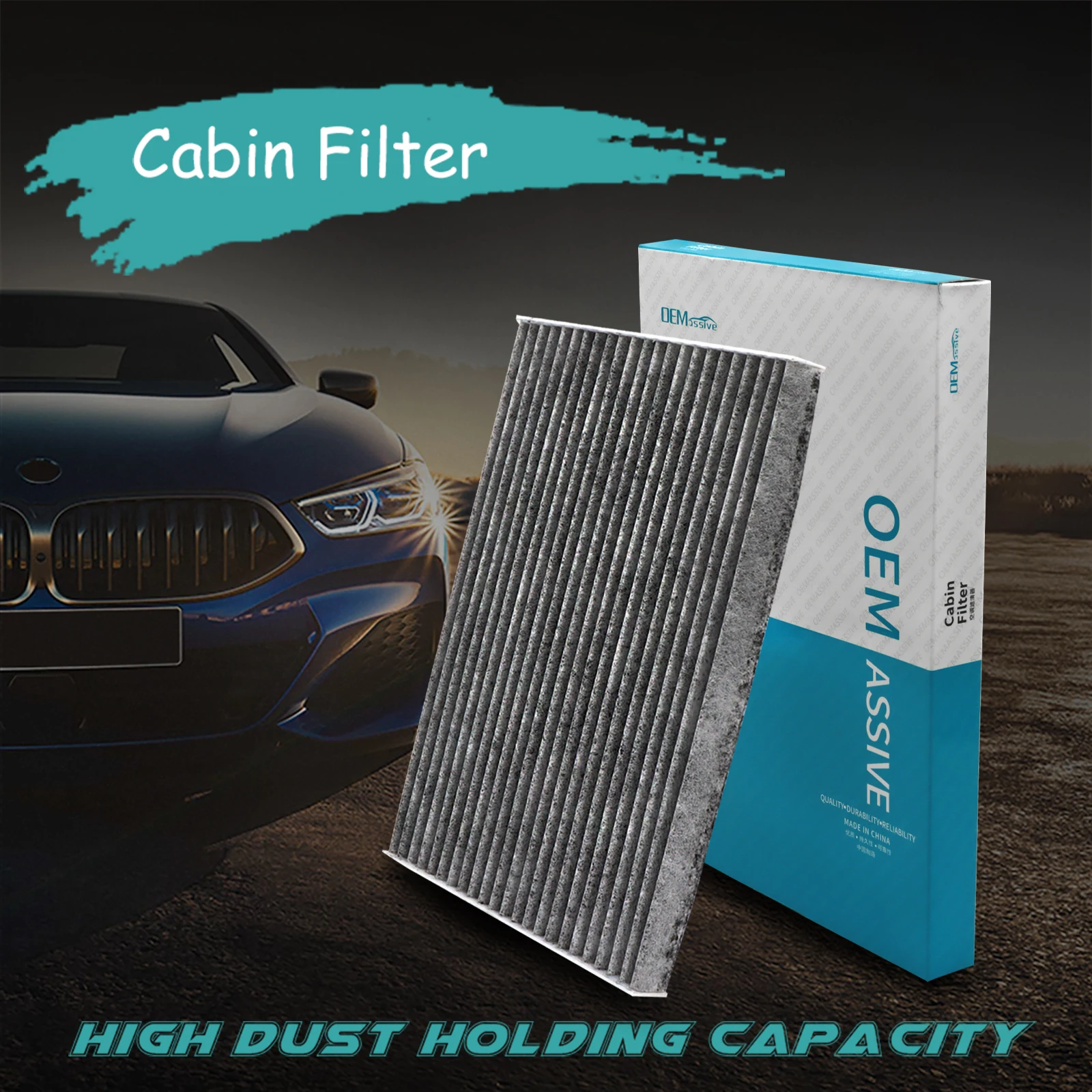 

27277-EN000 27277-EN025 Car Parts Activated Carbon Pollen Cabin Air A/C Aircon Filter For Nissan Dualis Qashqai +2 X-Trail T31