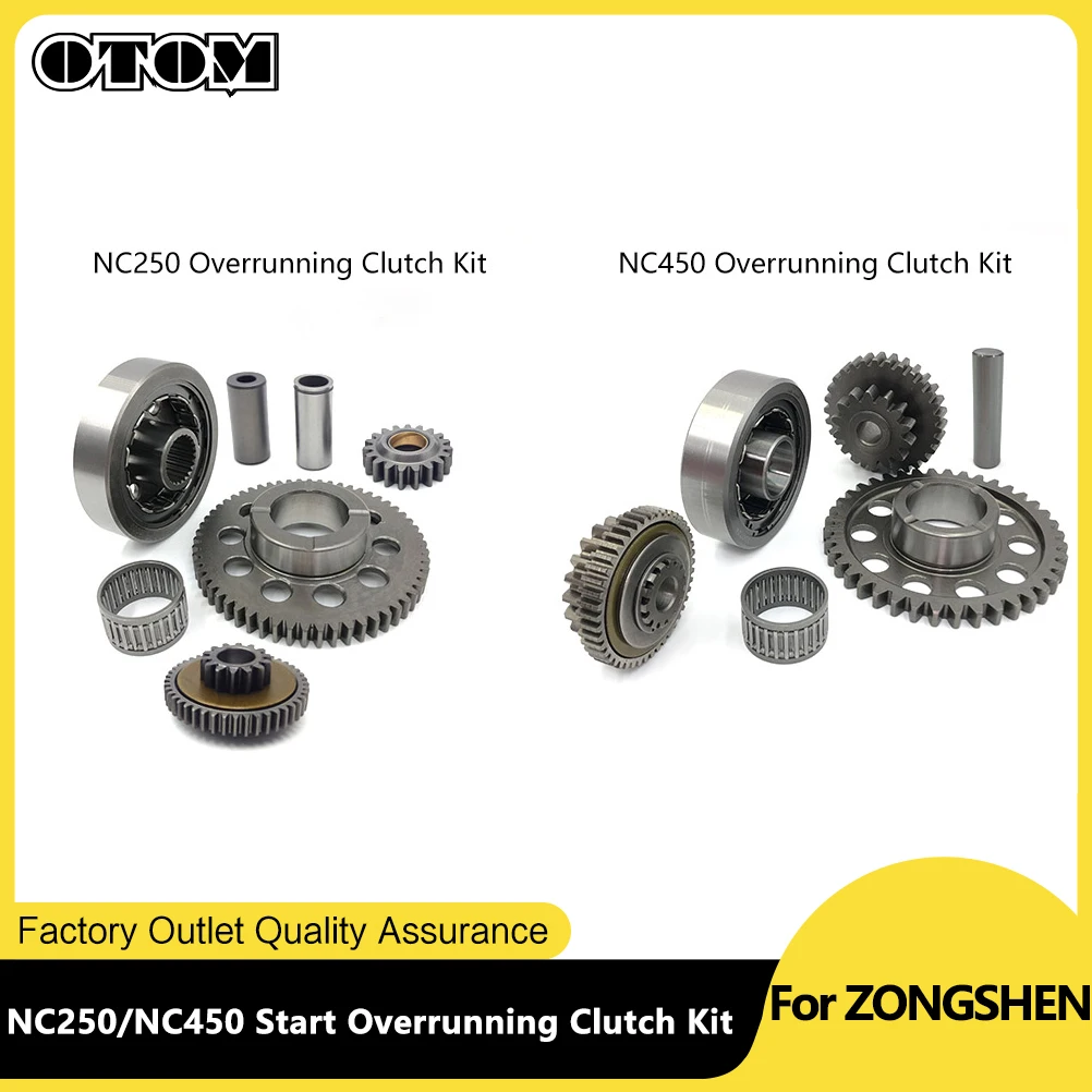 For ZONGSHEN ZS177MM ZS194MQ Engine Parts Motorcycle Start Starter Overrunning Clutch Double Gear Needle Roller Bearing NC250 NC