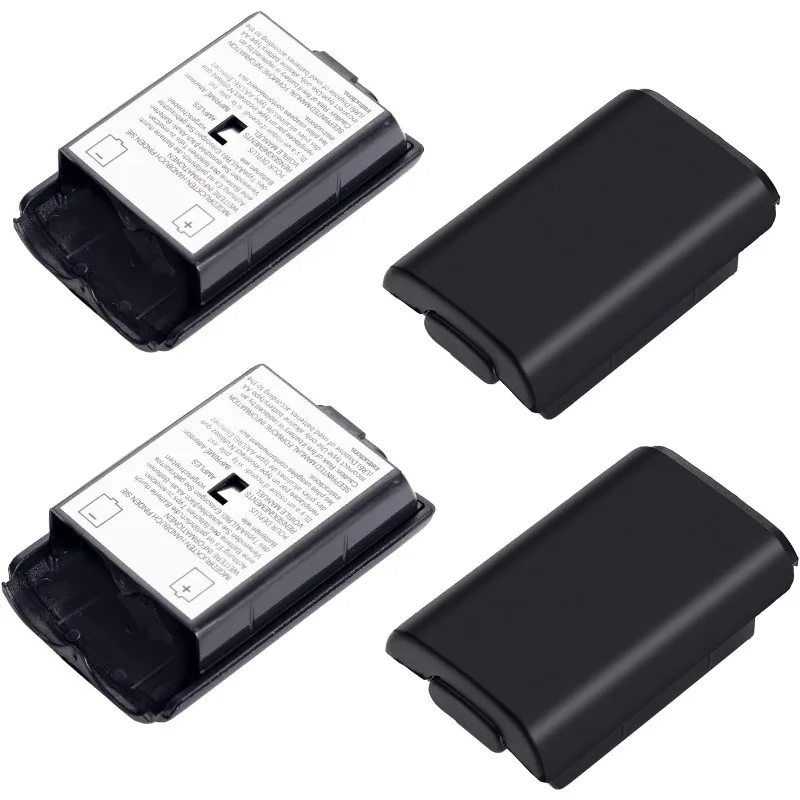 4PCS Replacement AA Battery Holder Back Cover Case for Xbox 360 Wireless Gamepad Game Controller Battery Pack Case Accessories