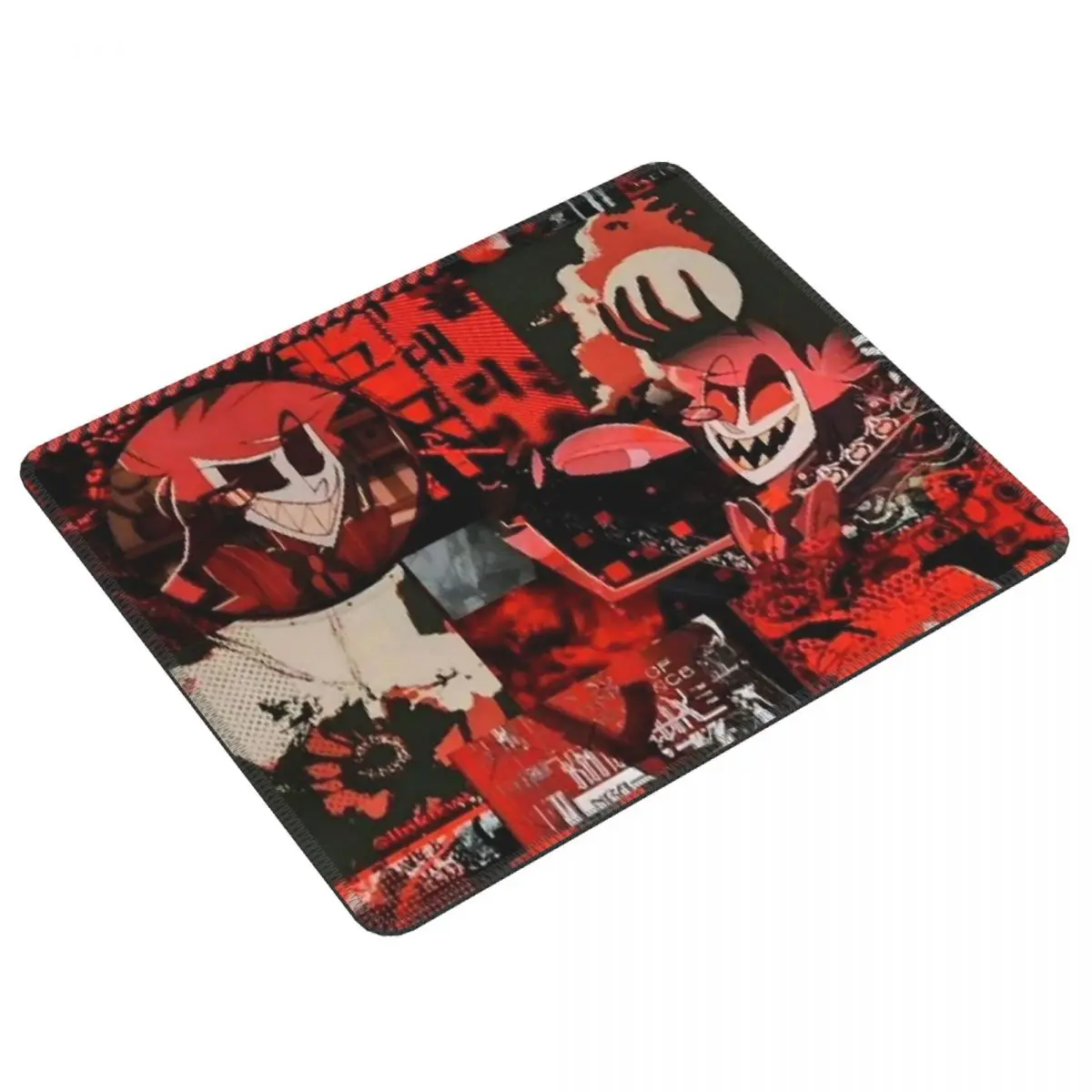 

Hazbin Hotel Radio Demon Mouse Pad Computer Keyboard Mouse Mat Gamer Laptop Desk Mat Office Accessories Table Mats