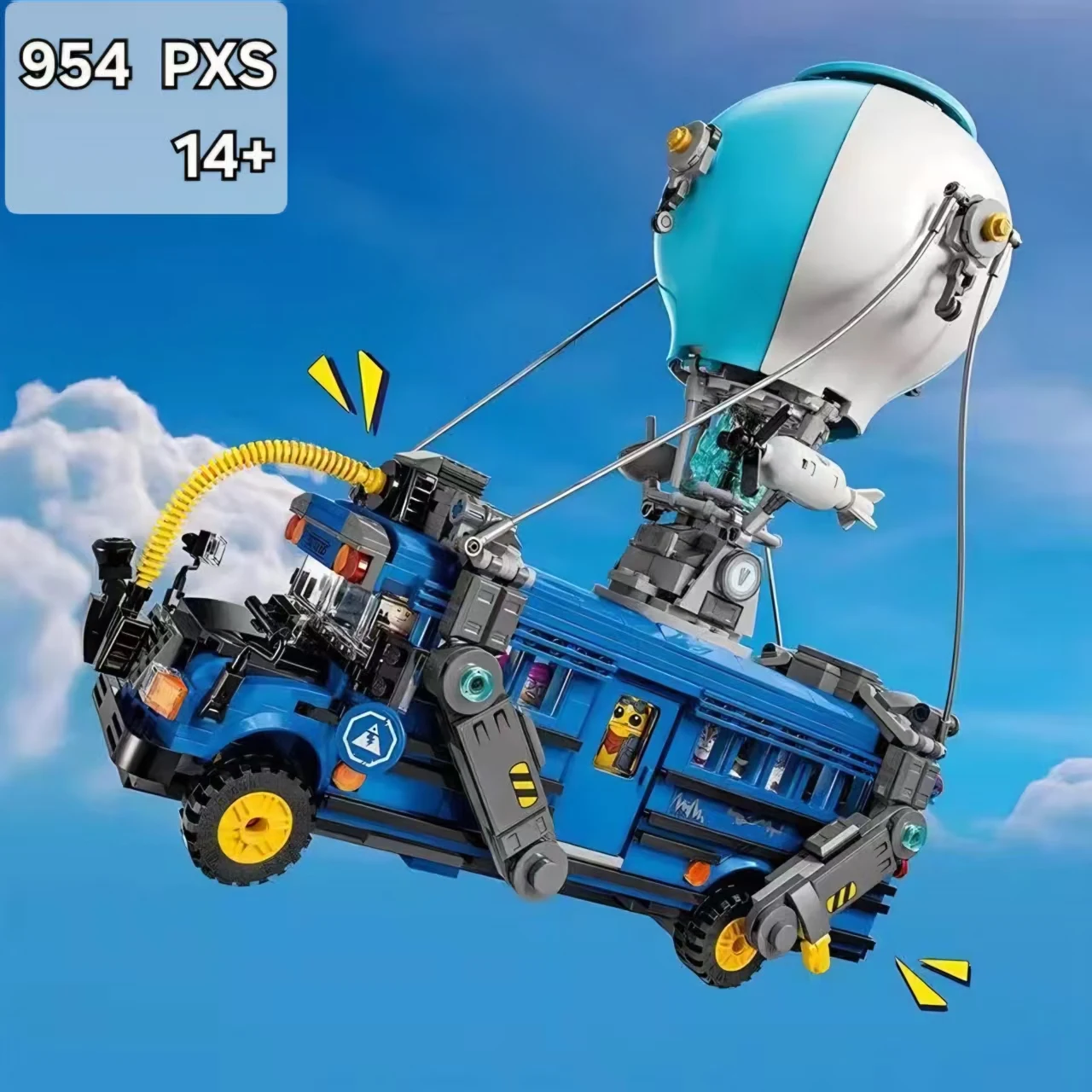 

Конструктор 954 детали: Классический боевой автобус MOC 77037 – Рождественское украшение, развивающая игрушка для детей, подарок для мальчиков