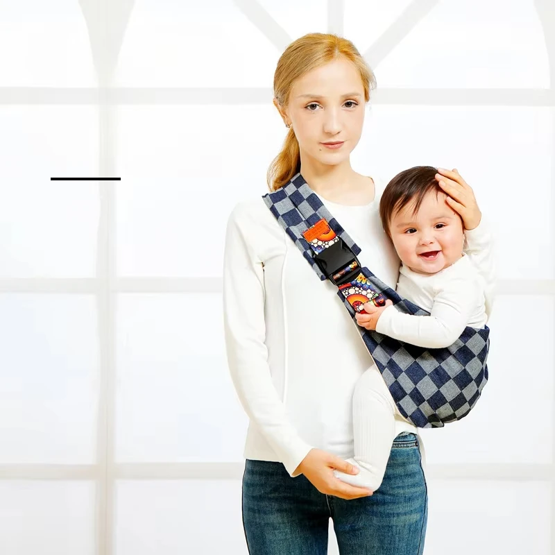 Baby Sling Carrier Toddler Carrier 2024 New Baby Carrier Newborn to Toddler Portable Lightweight Non-Slip Hip Seat Carrier 20KG