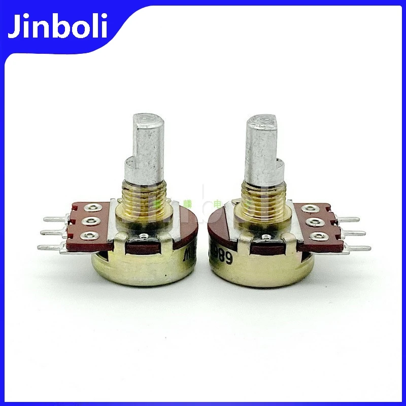 1PCS 16-type 3Pins Single A1M Speaker Amplifier Audio Gain Volume Potentiometer 15mm D Axis