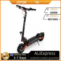JOYOR T6 Adult Electric Scooter 600W Motor 48V18AH Battery E-Mountain Escooter 10\