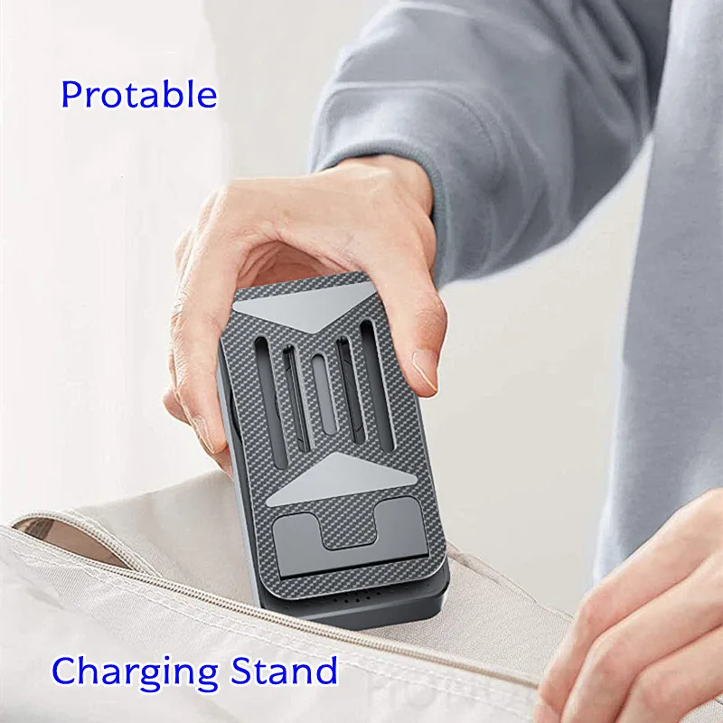 

Портативный регулируемый кронштейн для планшета HIFI Stetreo Bluetooth5.3, динамик 3 в 1, держатель для телефона с вызовом, подставка для беспроводной зарядки, внешний аккумулятор