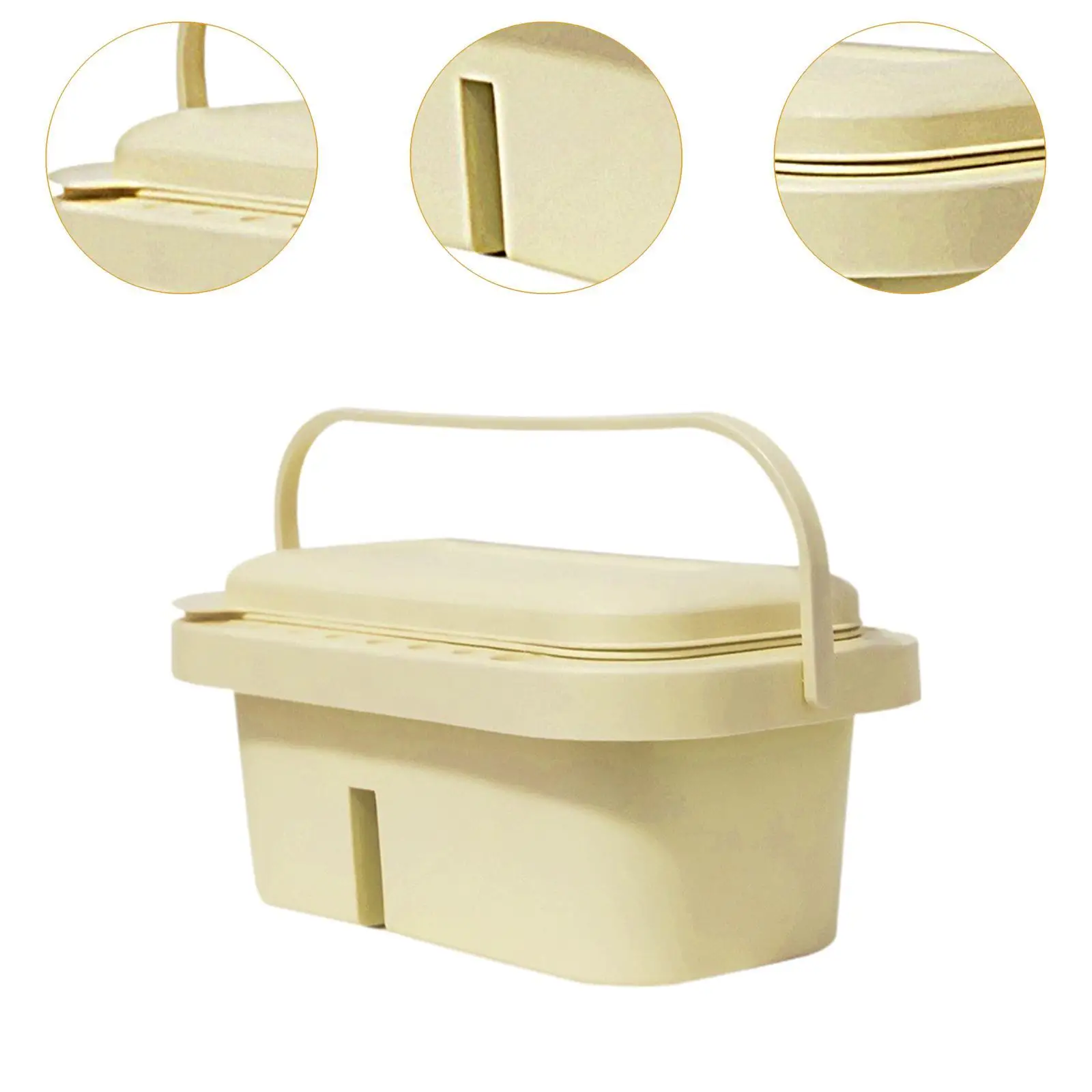 Paint Brush Cleaning Basin Paint Brush Washer Kids with Palette Wells Painting Brush Washing Bucket for Cleaning Acrylic Home