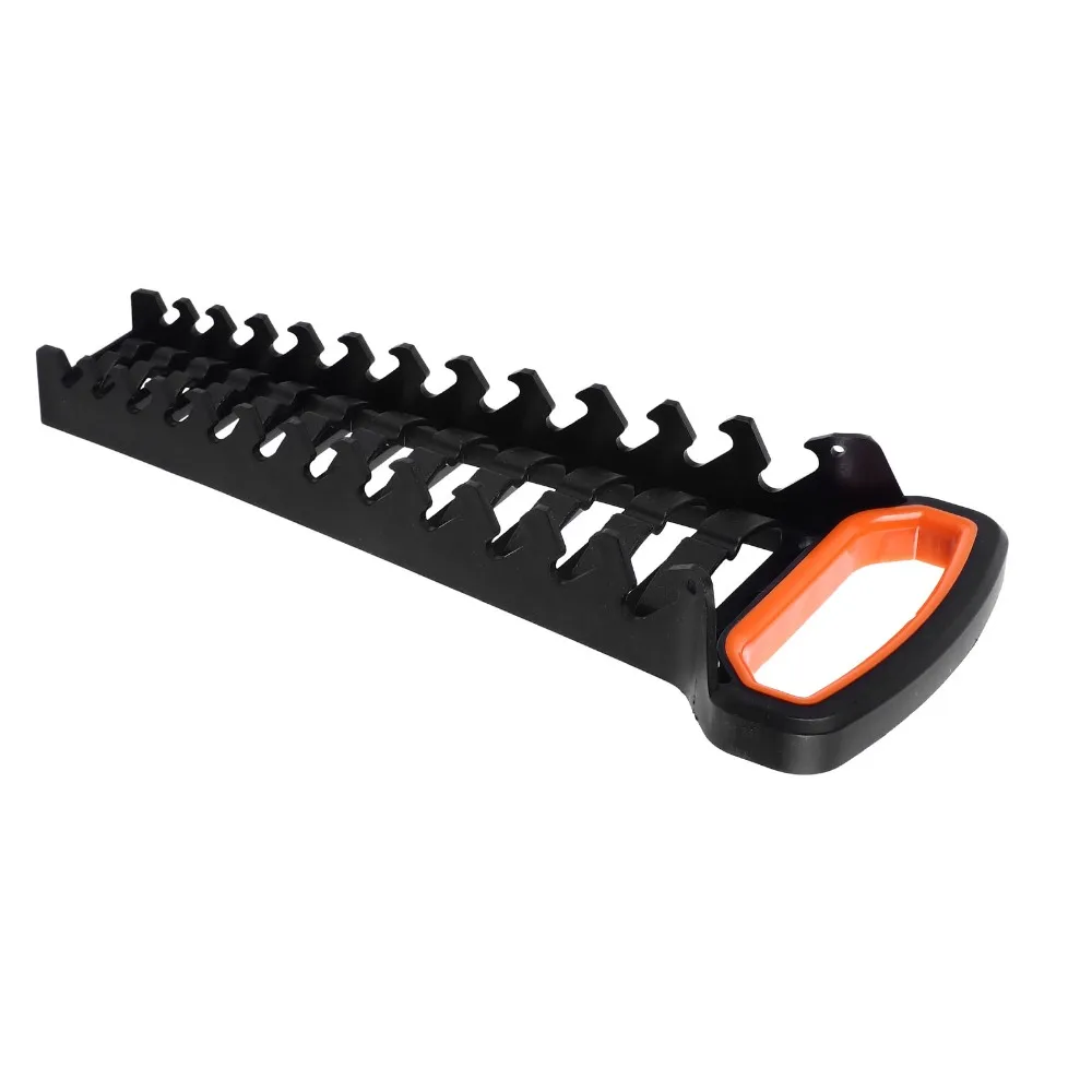 Spanner Storage 12 Slot Wrench Organizer Carrying Handle Wall Mounted Wrench Rack Ratcheting Design Tool Trays Professional Use