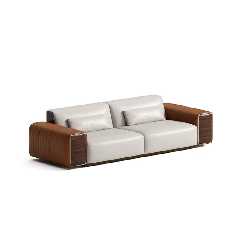President of Directors High-end atmospheric VIP sofa, reception sofa leisure sofa, private club combination leather sofa