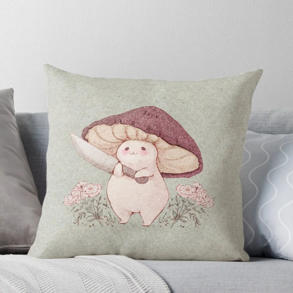 

Let me see what you have little Mushroom (no text) Throw Pillow Sofa Covers For Living Room christmas cushions covers