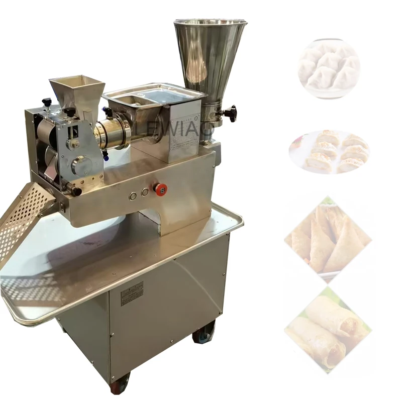 380V  Multi-Function Home Samosa Spring Roll Making Machine Dumpling Make Machine