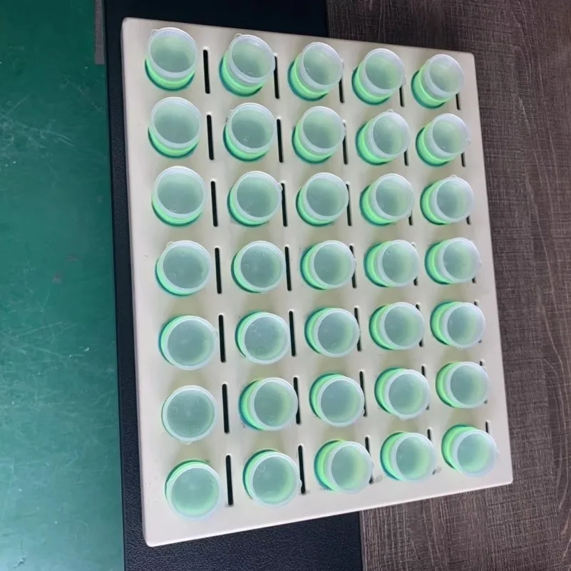 Medical 35-grid Hole Tray, Use with Three-color Cup, Medicine Tray, Thickened Plastic Medicine Distribution Tray, Medicine Tray