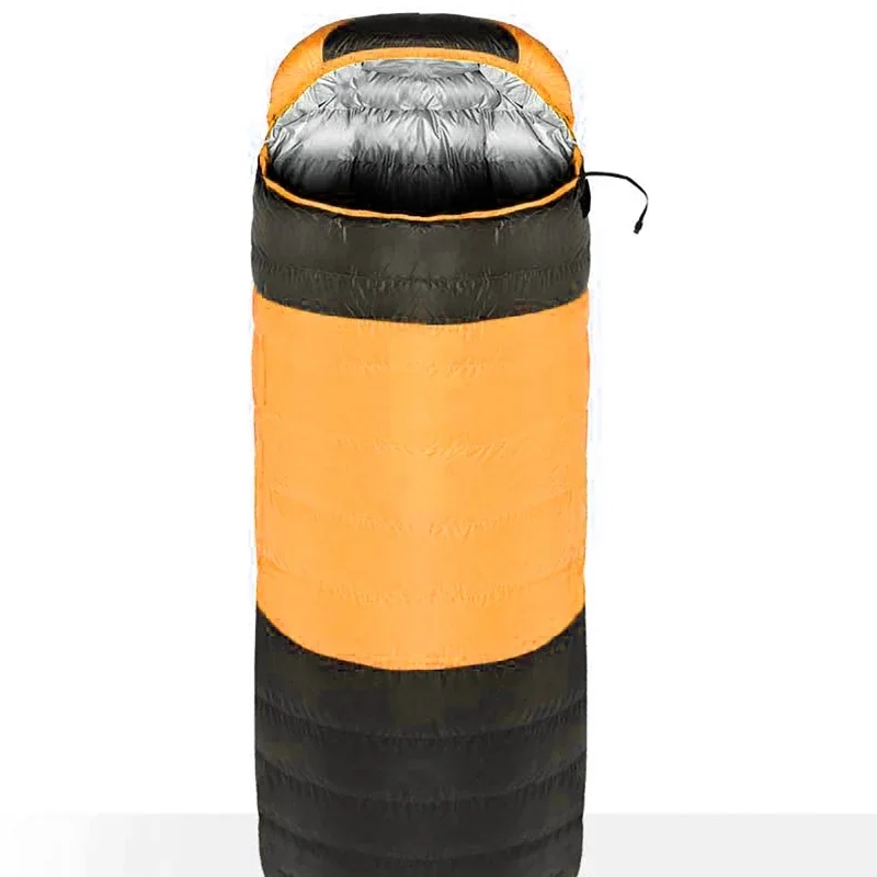USB-Camping-Schlafsack, ultraleicht, wasserdicht, warm, mit Umschlag, Rucksack-Schlafsäcke für Outdoor-Reisen, Wandern, Heizmatte – Detail 11