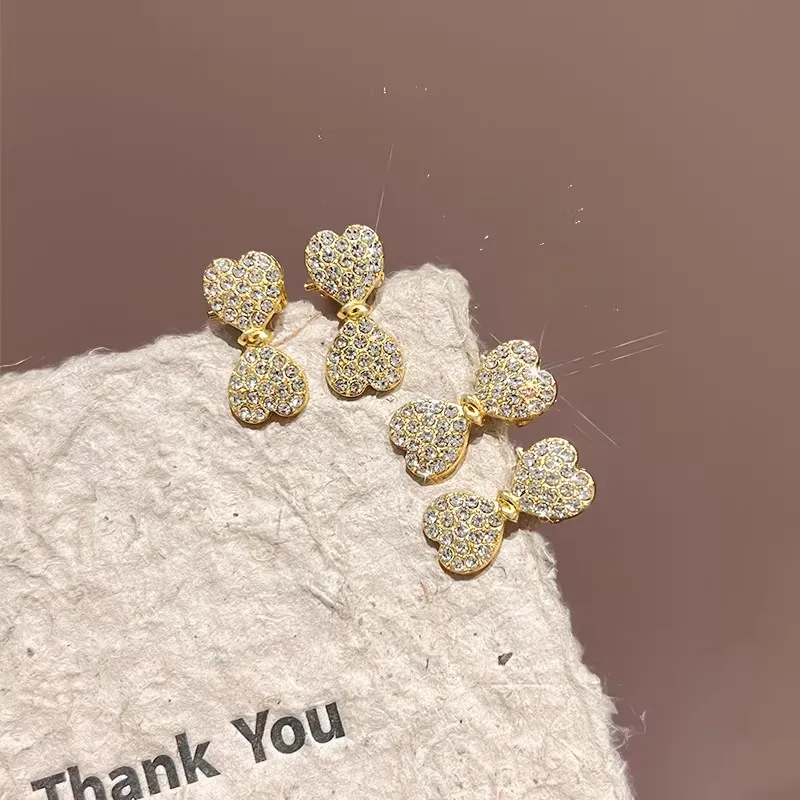 4 Stück/Set Elegante Mini-Haarspangen mit Strass-Schleifen für Frauen und Mädchen, süße Haarverzierung, kleine Haarclips, modische Haaraccessoires – Detail 8