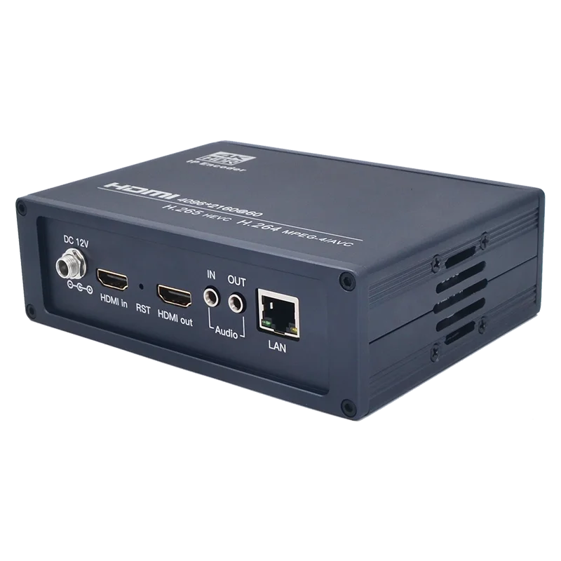 

4K60 H265 UHD HDMI Over IP Video Encoder plus HDMI Loop Out