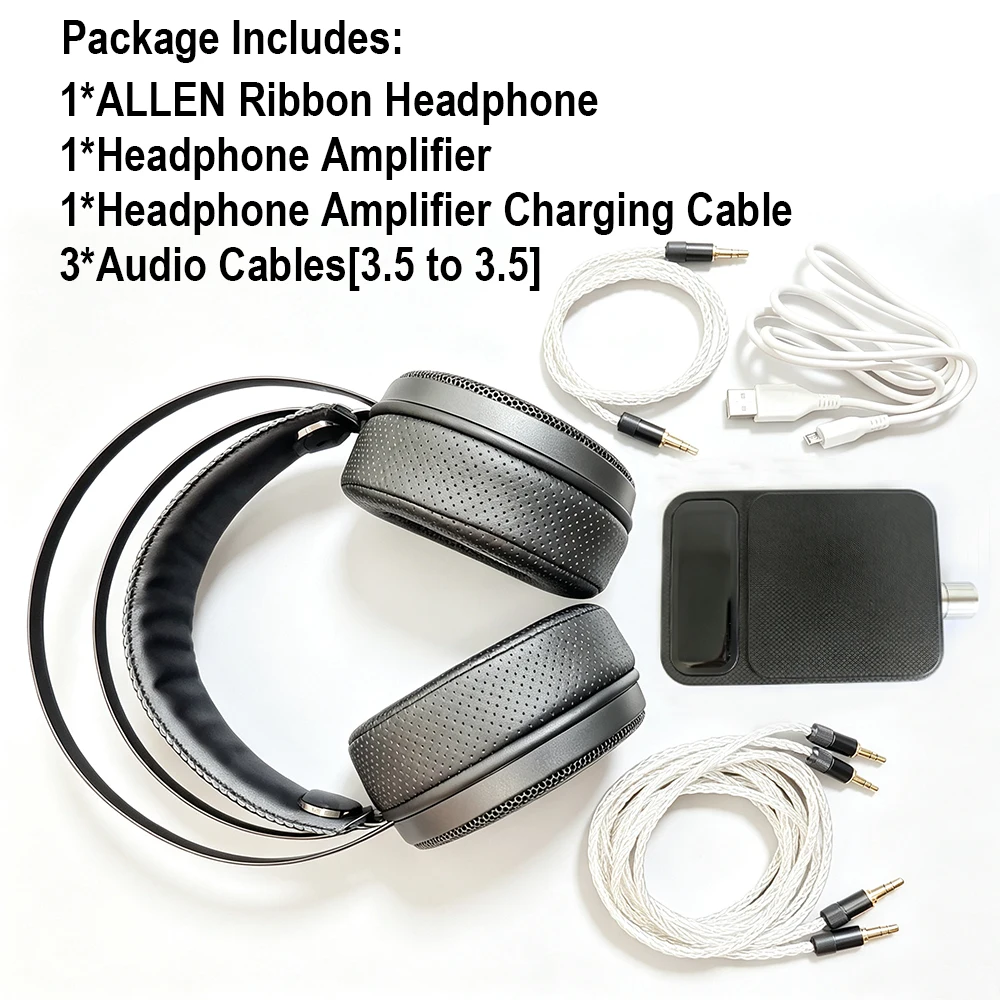 Наушники ALLEN Ribbon с провод – обзор и цена Audiophile Open Back Planar Headphones