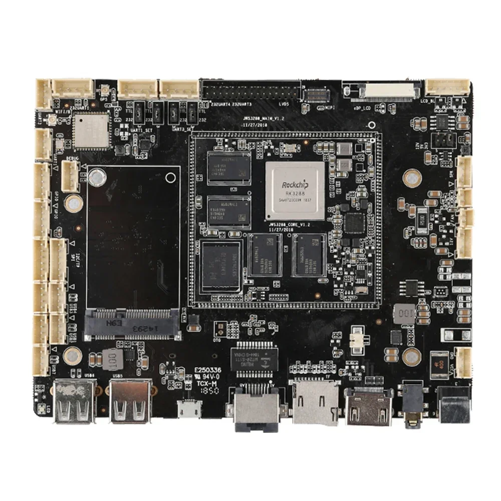 2026 SDK Available LVDS eDP Mini PC Android 5.1 RK3288 1.6GHz Industrial Motherboard For Industrial Control Host