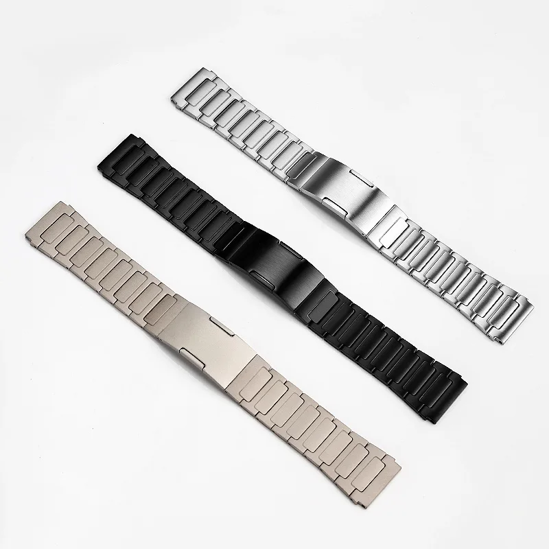 Ultralight pure titanium watchband High and low temperature corrosion resistance strap for Zenith DEFY series 95.9000.670 22mm