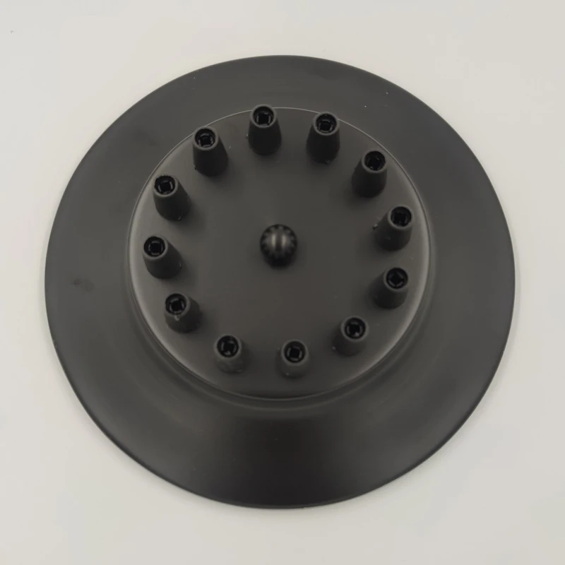 Ceiling Plate Vintage Round 20cm 3/6/14 Holes Lighting For Pendant Lamp DIY +Lock Wire Black 8 Head Lamp Base