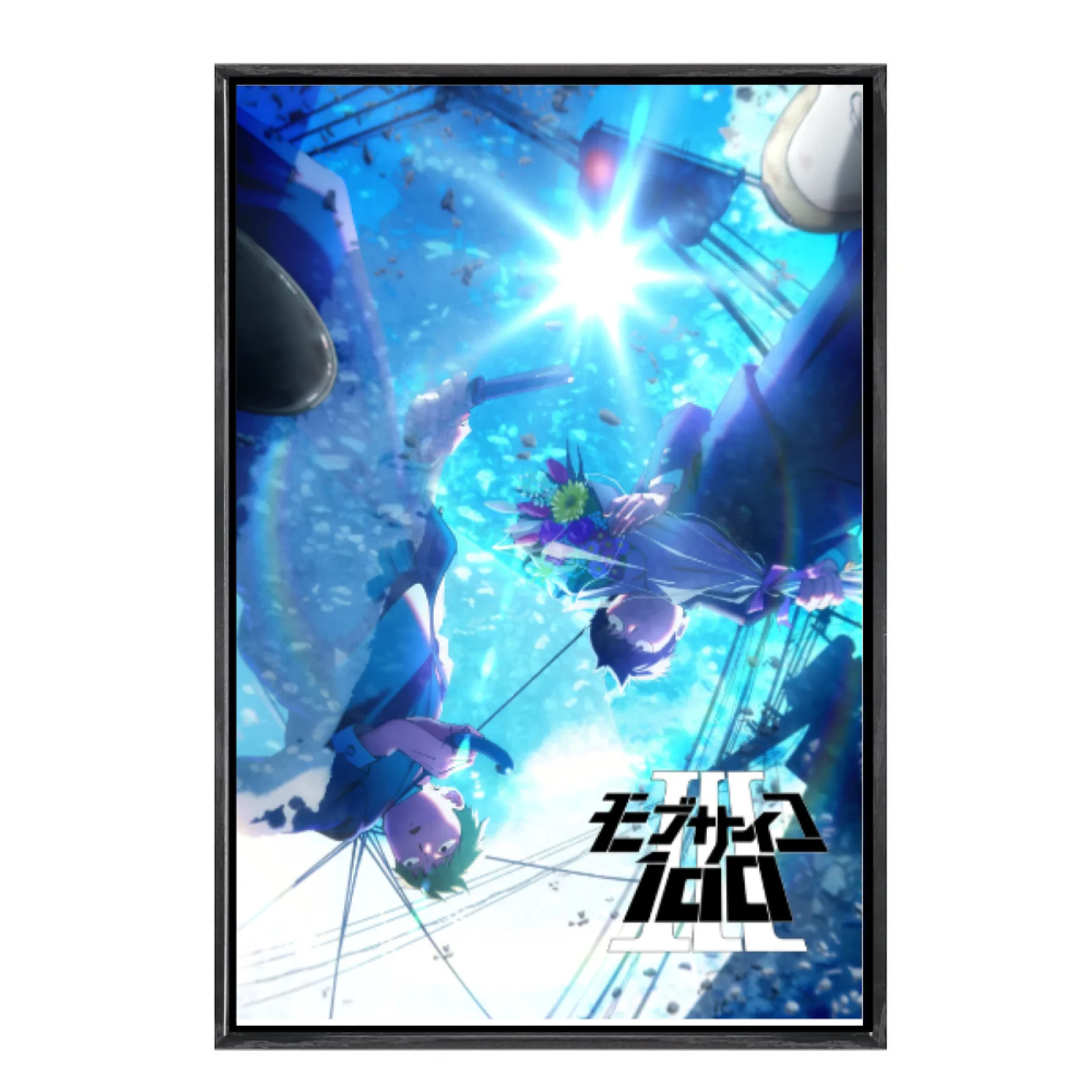 

Japanese Manga Multi-Size Canvas Poster Double Framed Wall Art,Mob Psycho 100 Home Decor
