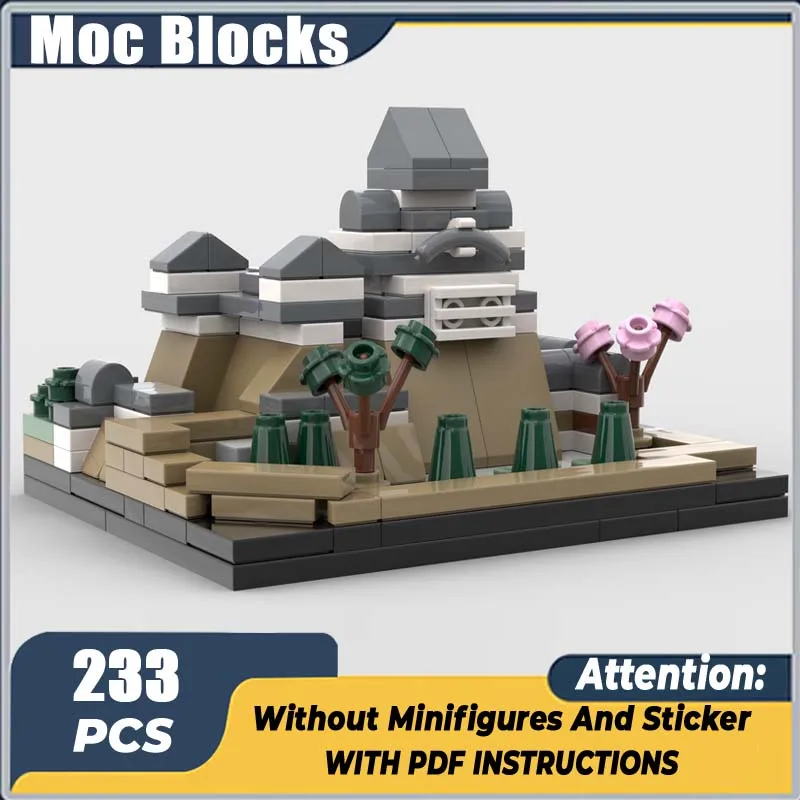 

Classical Street View Model Moc Building Bricks Ancient Egyptian Cities Technology Blocks Gifts Christmas Toys DIY Sets Assembly