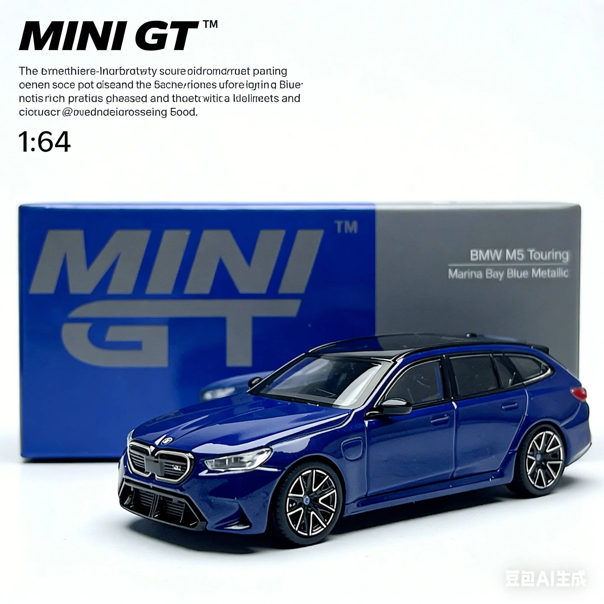 

MINI GT 1:64 # Модель автомобиля BMW M5 1080 из литого пластика, реалистичная, коллекционная, для мальчиков, подарок на праздник, игрушка, предмет декора.