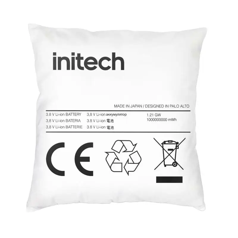 Estilo nórdico inchado bateria lance fronha decoração de casa personalizado quadrado bateria íon de lítio capa de almofada 40x40 fronha
