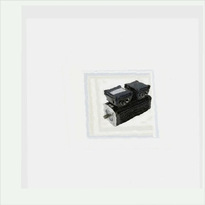 Brand New Sealed LENZE MDSKSBS071-13 Synchronous Servo Motor with square Housing Cooling Ribs 3700 RPM Germany
