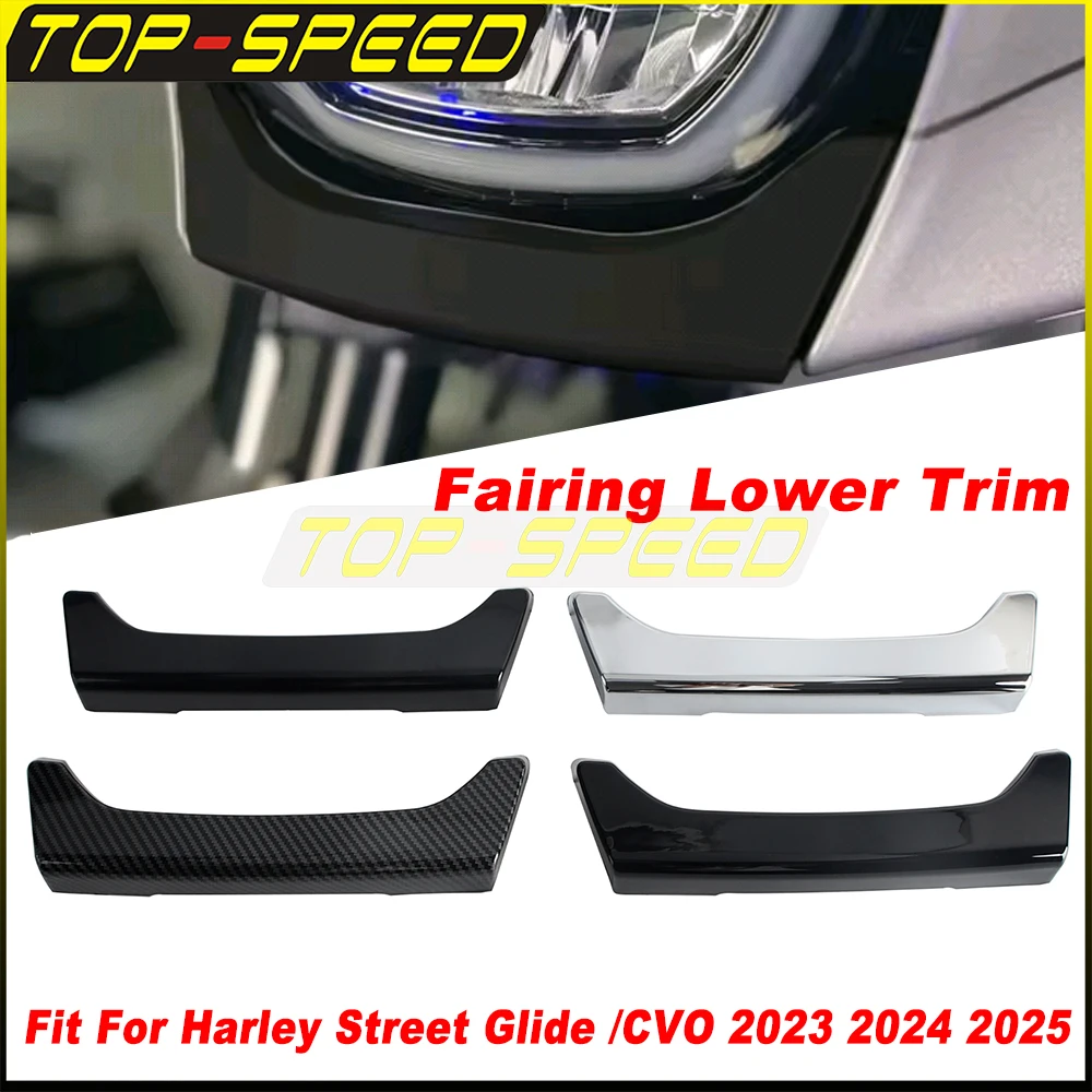 

Durable Motorcycle Fairing Accessories Lower Fairing Panel Cover Trim For Harley Street Glide FLHX Ultra FLHXU CVO FLHXSE 23-25