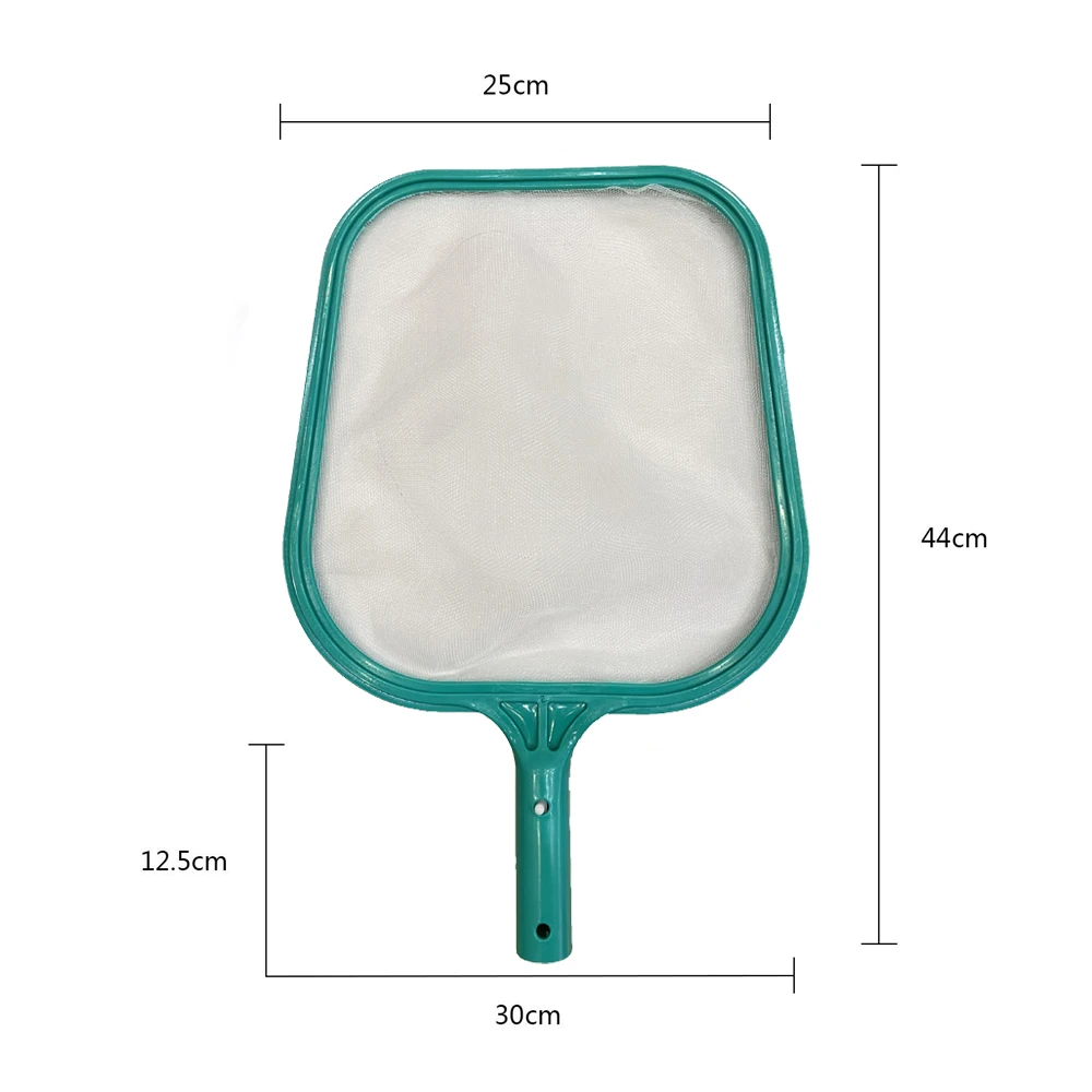 1pcs Swimming Pool Leaf Rake Mesh Skimmer Net Pole Swimming Pool Spa Cleaning Skimmer Cleaning Tool