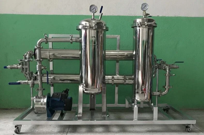 Liquor Wine Ultrafiltration Machine Spirits Distilleries Turbidity Removal Filter Microporous Membrane