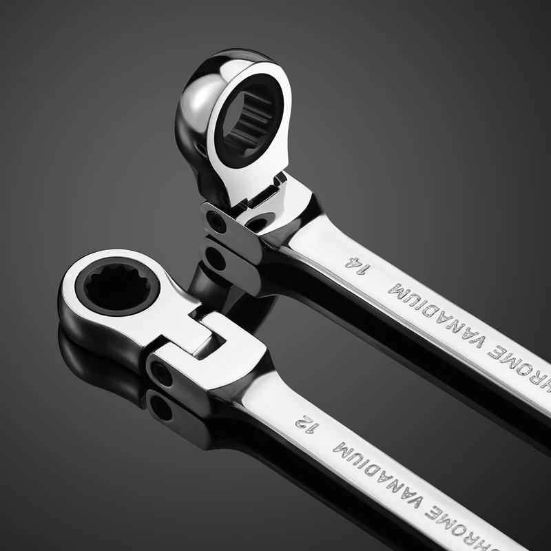 6 mm-32 mm Multifunktions-Ratschenschlüssel, verstellbarer Schraubenschlüssel, Steckschlüssel, Werkzeug für die Autoreparatur zu Hause – Detail 12