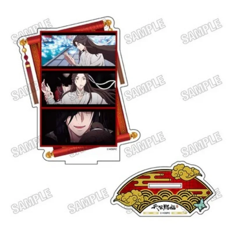 Tian Guan Ci Fu Anime Acrylic Stand Model Heaven Official's Blessing Standing Xie Lian Collection Ornament Gift 15cm Keychains
