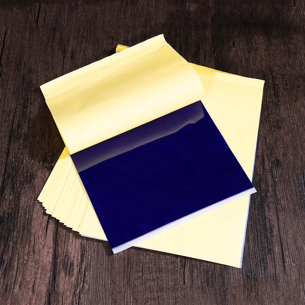 

40 шт. многоразовых трафаретных листов формата А4 для татуировок, для временного боди-арта, термопереноса и безопасной защиты при копировании