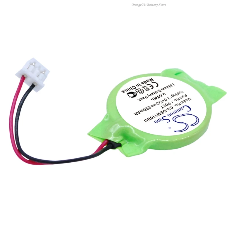Replacement 3V 200mAh CMOS / BackUp Battery for DELL Alienware M11X, M11X R1, M11X R2, M14X, M15X, M17x, M18x, M9750