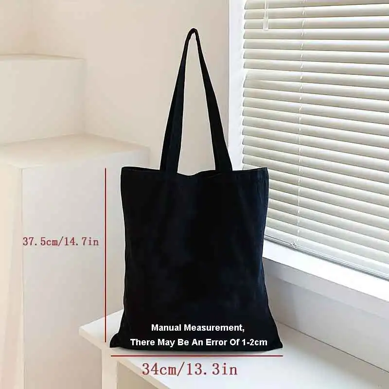 Four Different Styles Crystal Christmas Women's Shoulder Handbags Large Capacity Shopping Bag Canvas Tote Bag Girls Reusable Bag