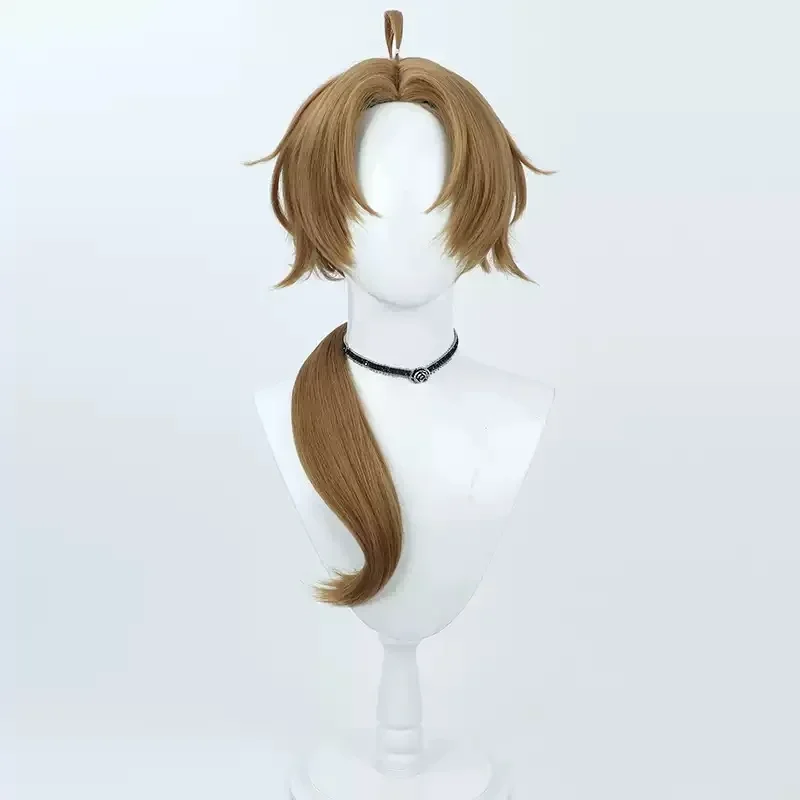 Anime Jobless Reincarnation Season 2 Rudeus Greyrat Cosplay Wig 60CM Long Heat Resistant Synthetic Hair Halloween Party Role