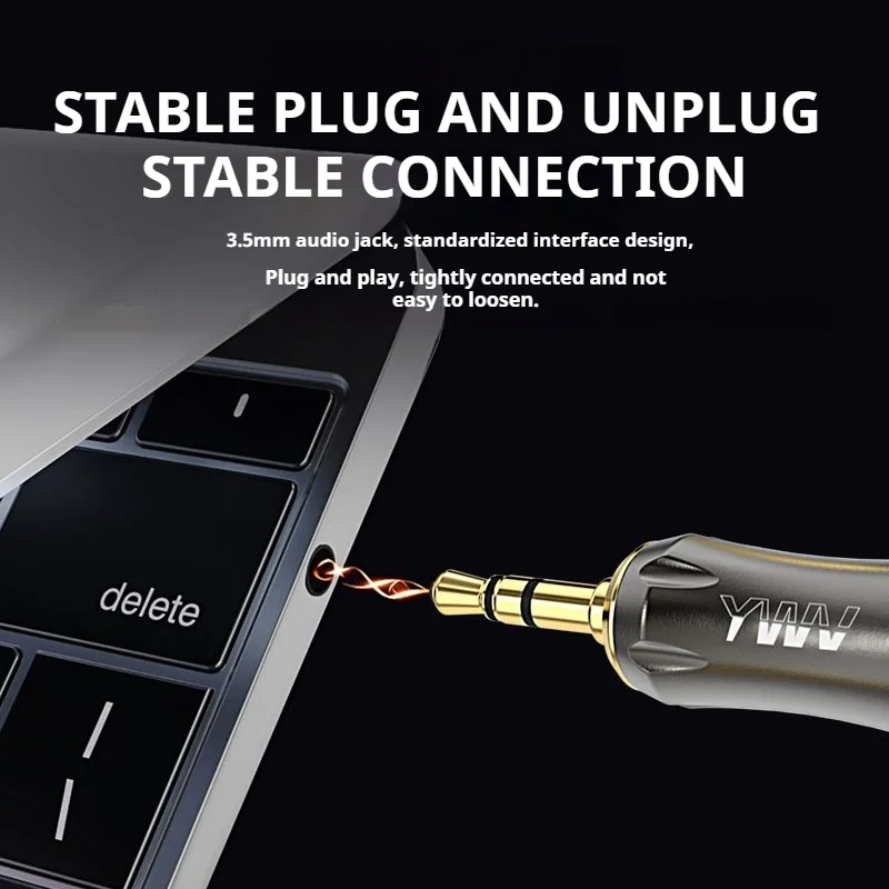 3.5mm TRS Stereo Solder Plug for Headphone, Speaker, Microphone, Sound Card, PC & Car AUX Audio Cables