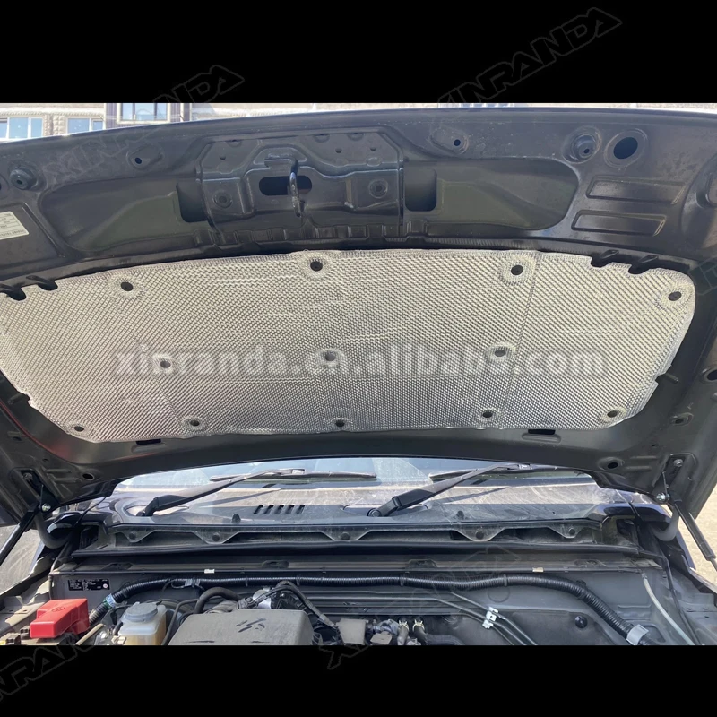 Car Car Engine Hood Heat Insulation Cotton for Suzuki Jimny 3 Door 5 Door 2019 2020 2021 2022 2023 2024 Sound Deadener Pad