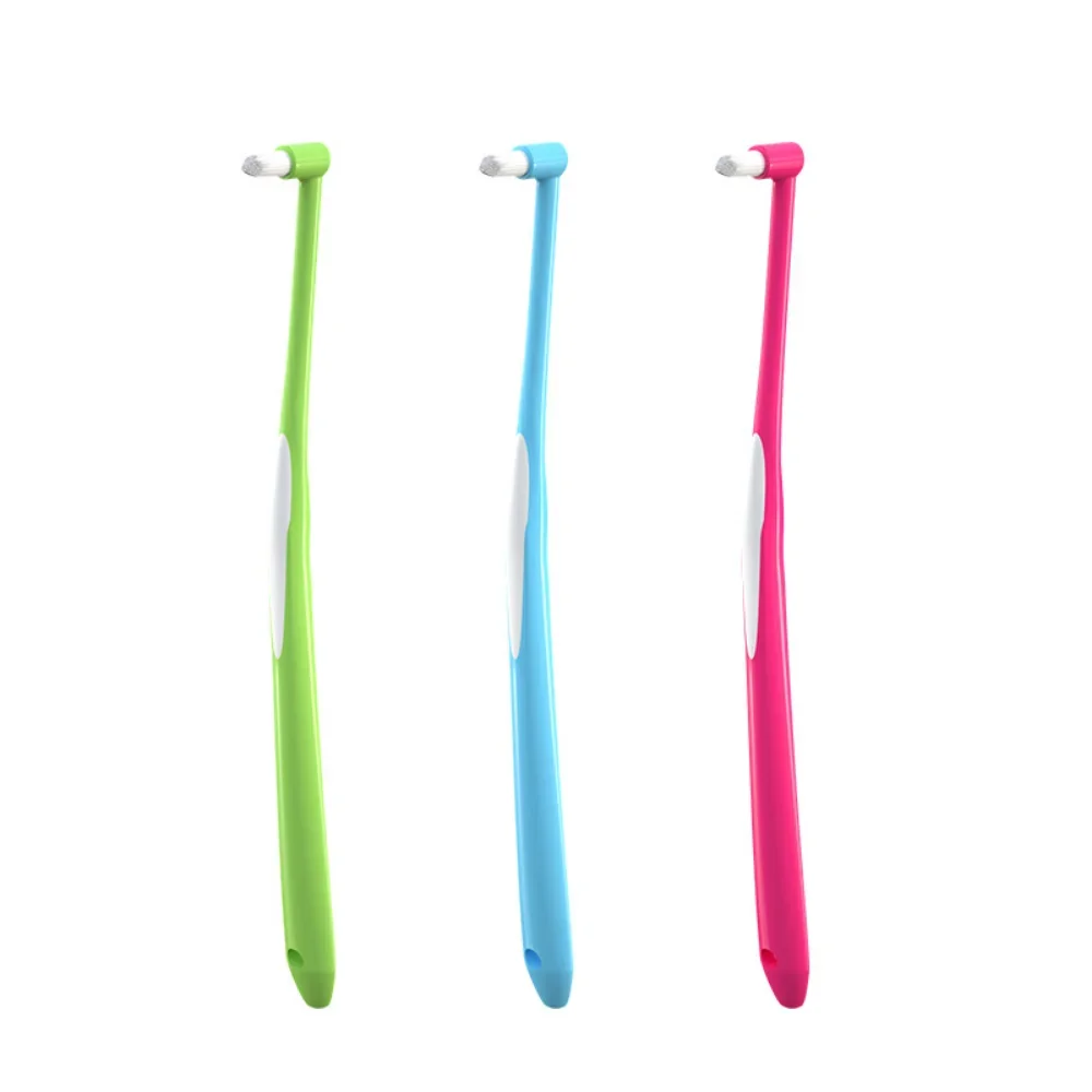 Portable Interdental Brush Single-Beam Soft Teeth Cleaning Toothbrush  Oral Care Tool Small Head Soft Hair Brush