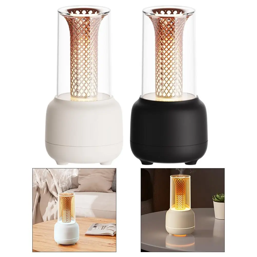 Essential Oil Diffuser Night Light With Timer Aroma Diffuser Air Humidifier Auto-Off Atmosphere Lamp For Home Office Bedroom