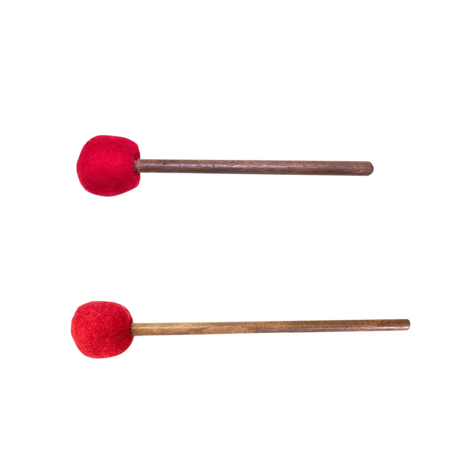 Sound Bowl Mallet Percussion Sticks Wool Felted Replacement Instrument Accessory Anti Slip Easy to Grip Drumstick Wool Mallet