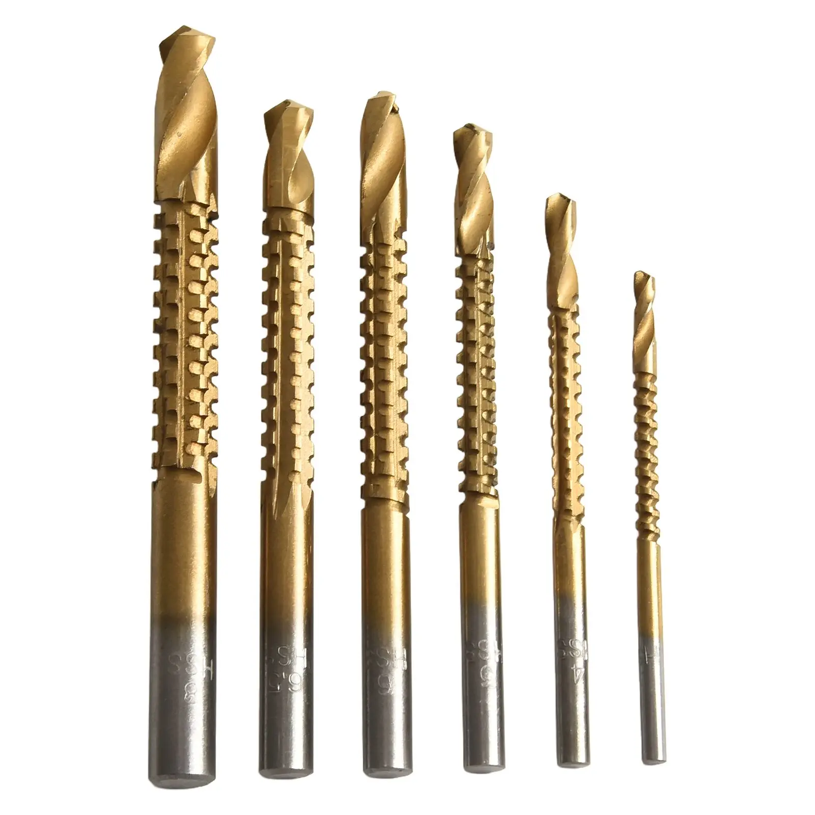 For Cutting Grooves Serrated Drill Drilling Tool Set Efficient Drilling Tool For Metal Drill Bit 135-Degree Split Point