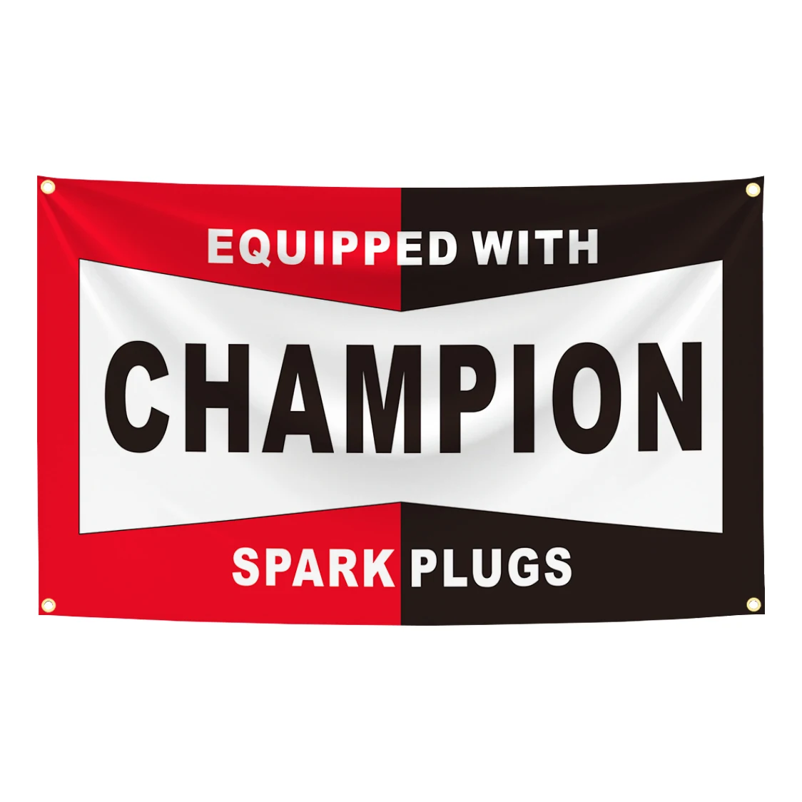 90x150cm C-Champions Spark Plugs Flag Aoto Moto Tapestry Polyester Digital Printing Banner for Garage Wall Decoration