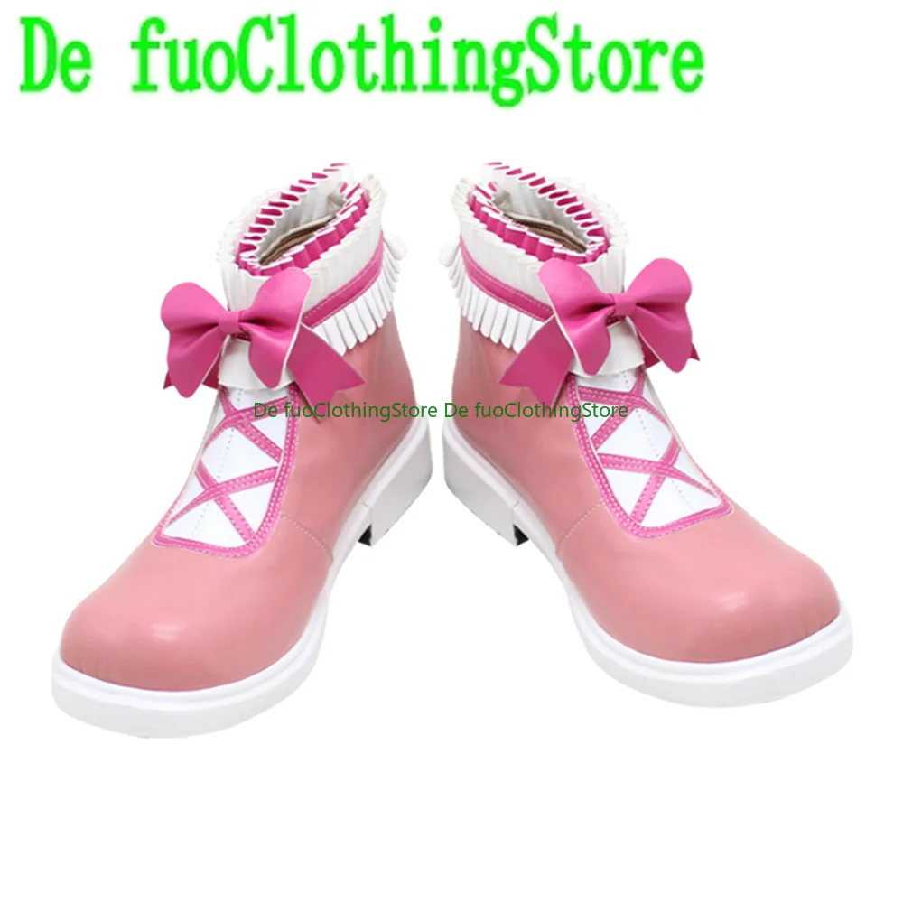 

Happy Around Muni, обувь для косплея, ботинки, игра, аниме, карнавал, вечеринка, Хэллоуин, Рождество, магазин обуви DefuClothing