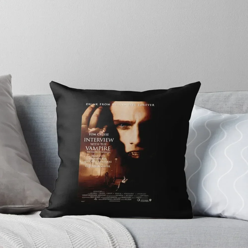 Movie Interview With The Vámpíré 90'S Film Lestat De Lioncourt De Pointe Cláudía Gift Trending Throw Pillow