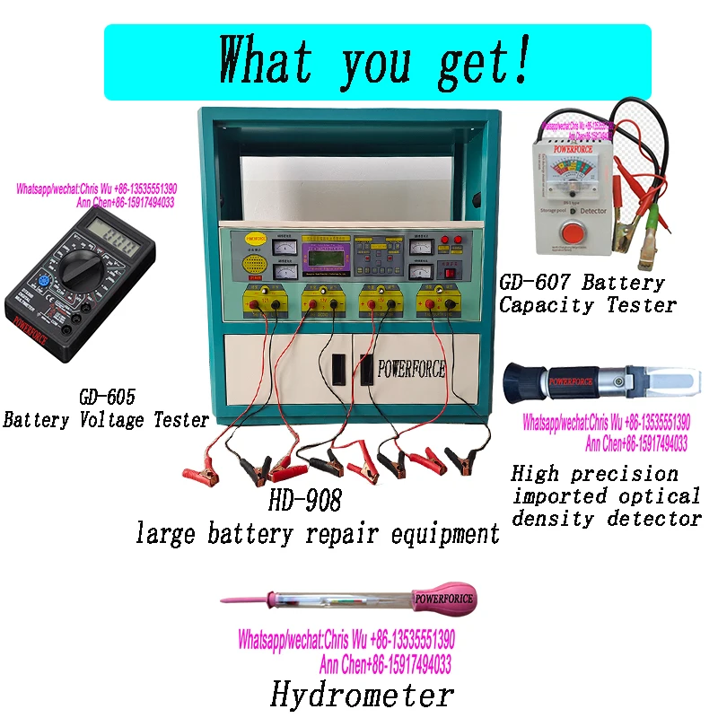 500W Particle LCD Intelligent Voice Program Controlled Large Battery Repair Equipment for detecting and repairing large battery