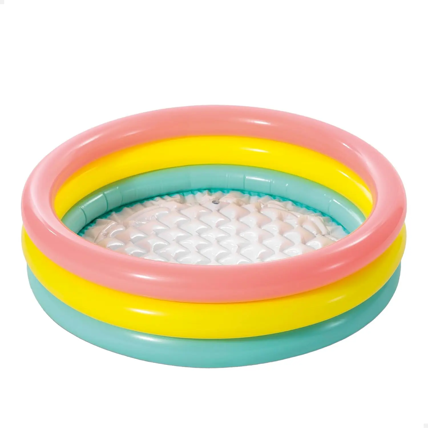 

1PCS Colourful Sunset Glow Inflatable Baby Pool ,Summer water fun,outdoor toy,swimming pool,bathtub,Aged1 2 3,34in X 10in,splash